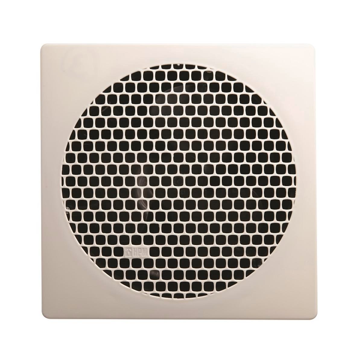 HPM 250mm Exhaust Fan - White - Plastic - Strong Air Extraction - SuperSaverAU - view 1
