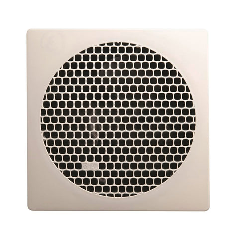 HPM 250mm Exhaust Fan - White - Plastic - Strong Air Extraction - SuperSaverAU - view 1