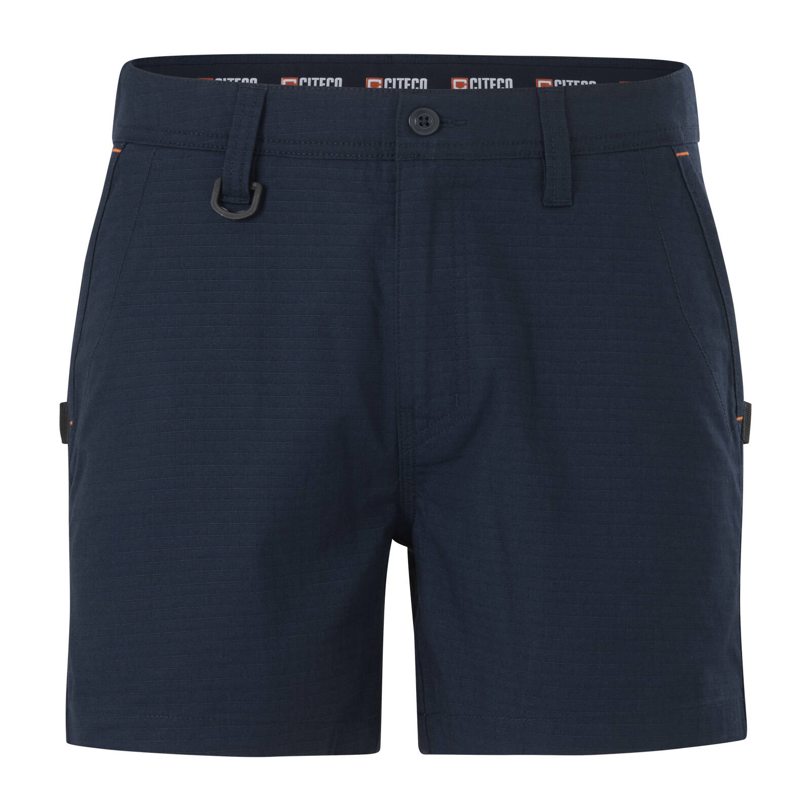 Citeco Navy Ripstop Short Shorts - 235gsm Stretch Ripstop, Size 102R