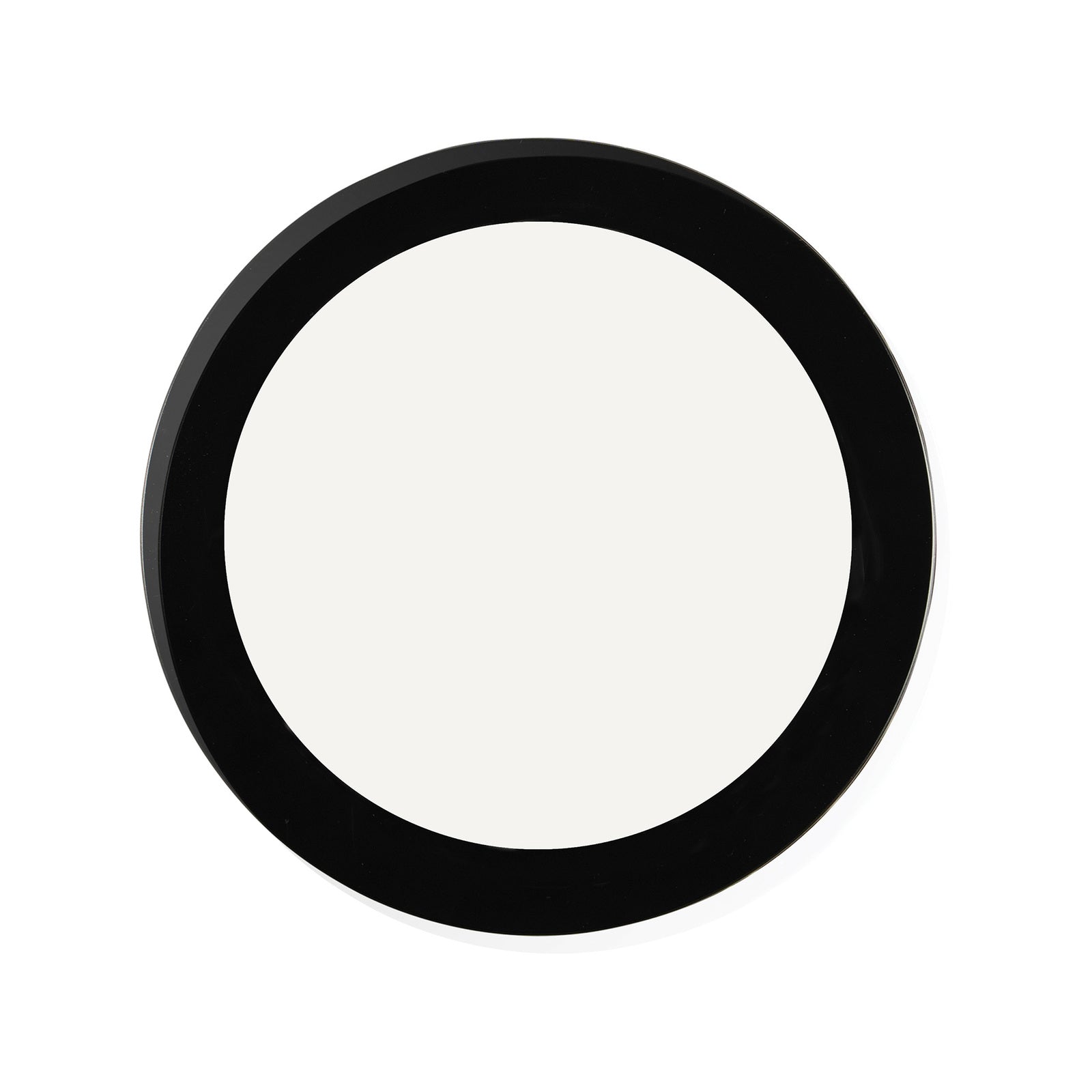 Brilliant Calle 30cm 24W Tri-Colour Black LED Oyster Ceiling Light Plug-In DIY Surface Mounted 22316/06