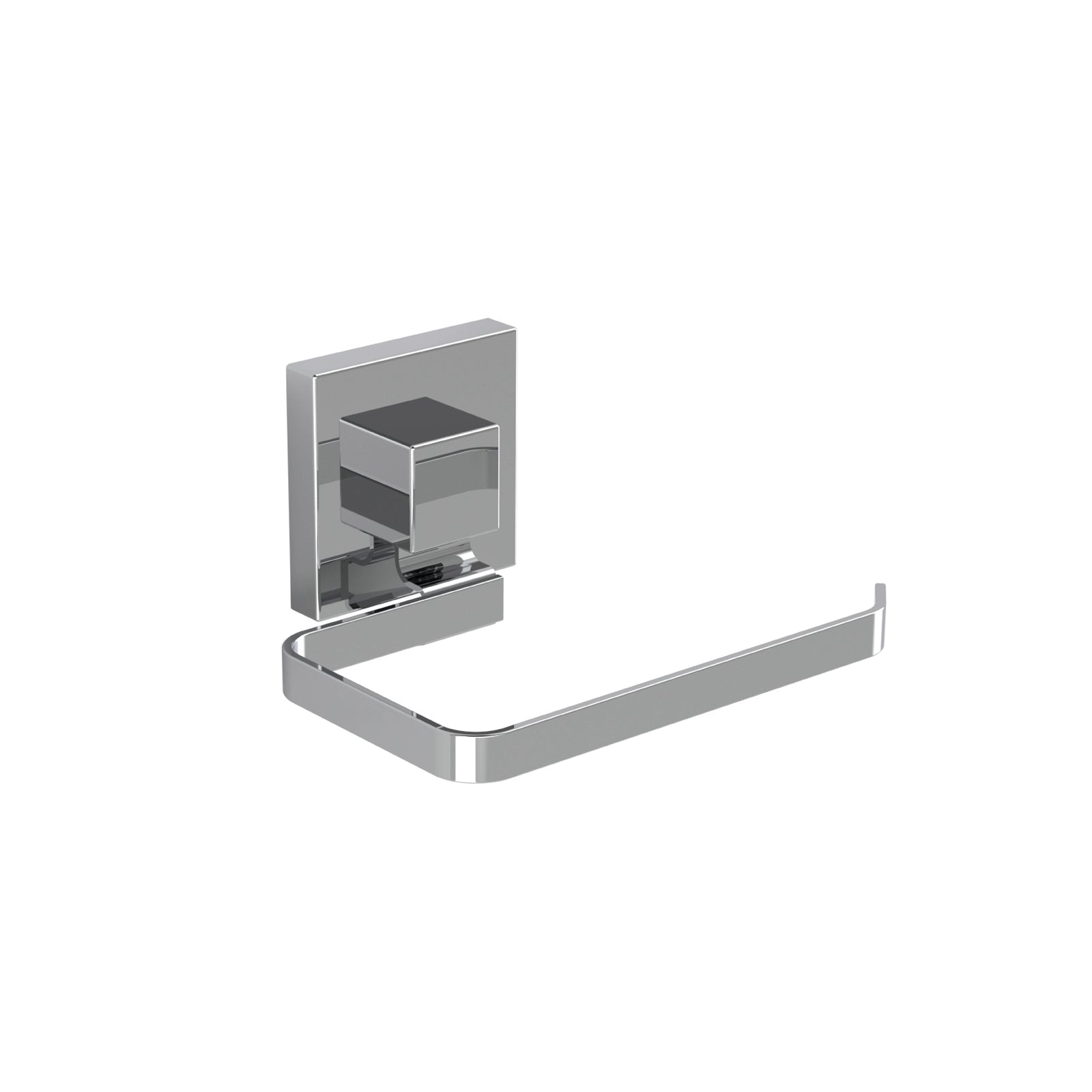 Fusion-Loc 13kg Polished Chrome Stainless Steel Suction Toilet Roll Holder