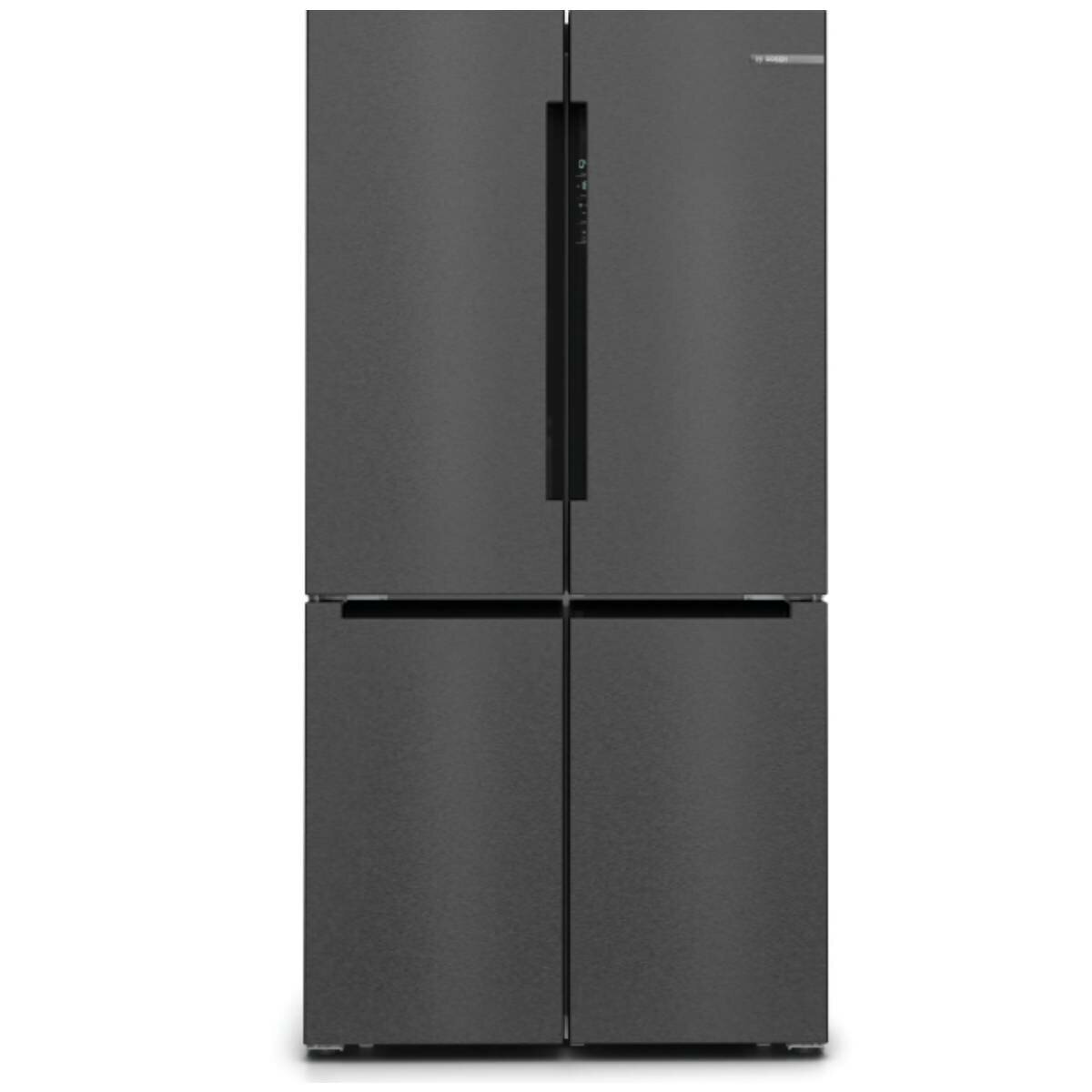 Bosch Series 6 605L French Door Fridge - Black Stainless Steel, Smart Home Compatible - KFN96AXEAA