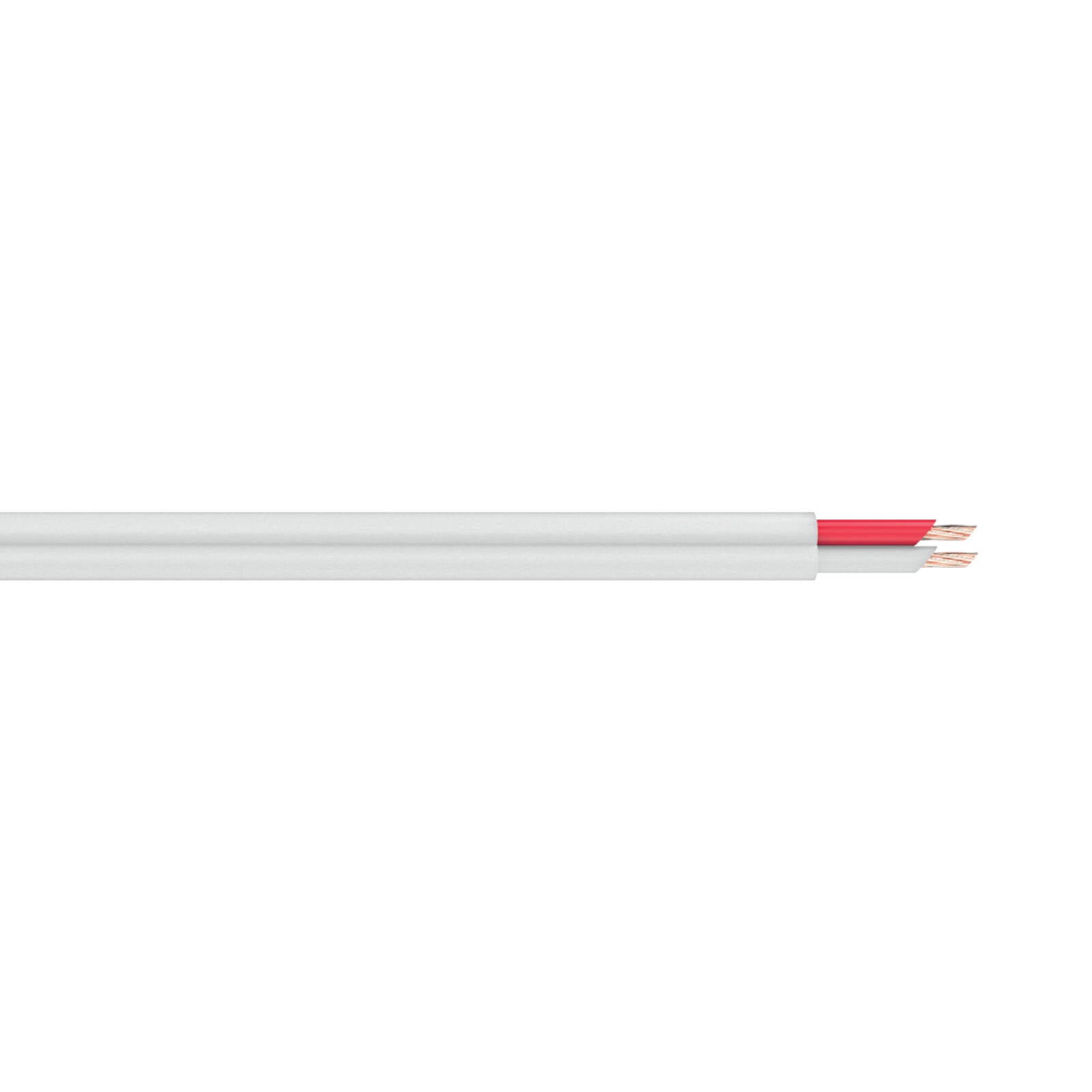 DETA 5m 1.5mm2 2-Core TPS Cable White 682015-5