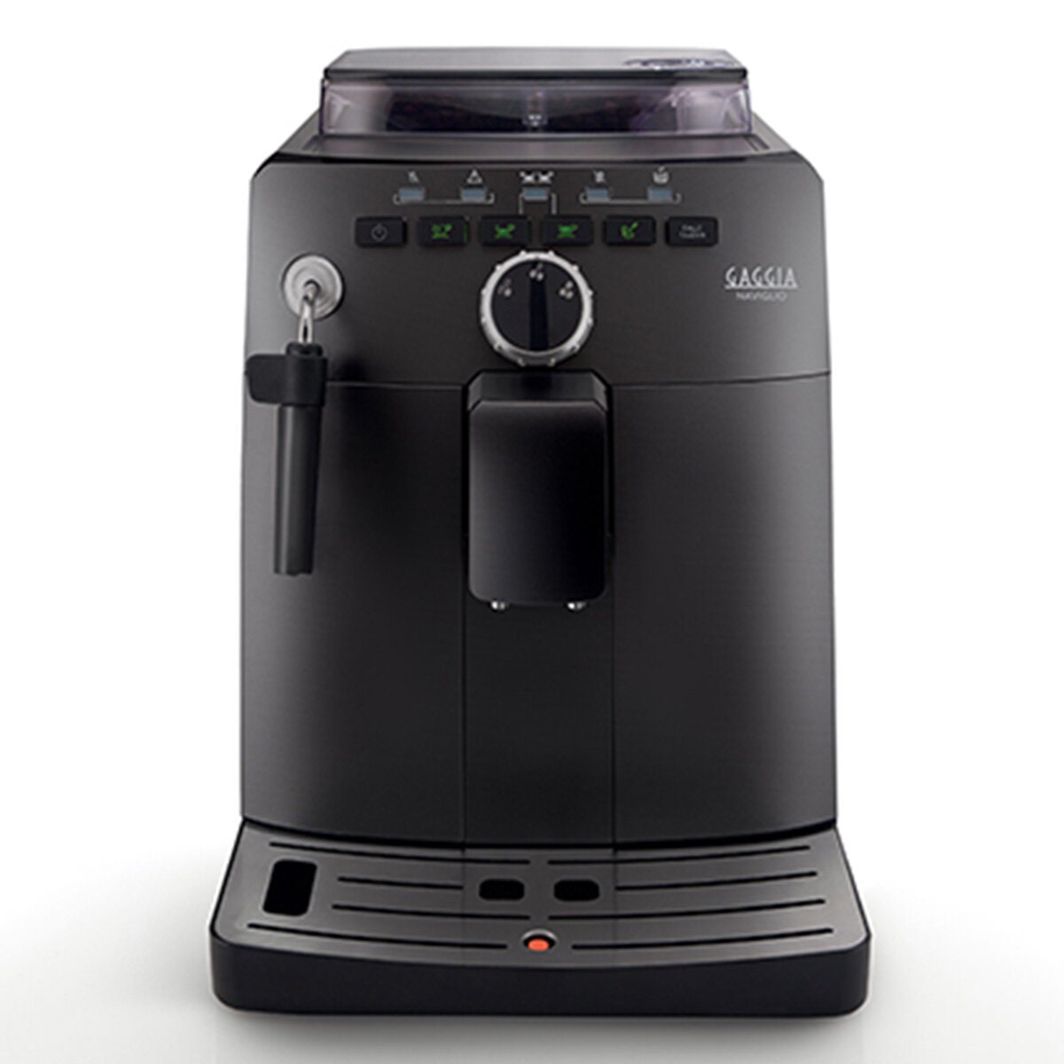 Gaggia Naviglio coffee machine - 100% ceramic grinders, classic pannarello, 15 bar, black - 882874901010
