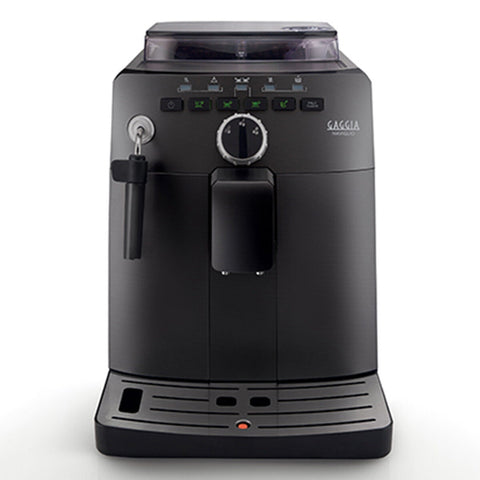 Gaggia Naviglio coffee machine - 100% ceramic grinders, classic pannarello, 15 bar, black - 882874901010