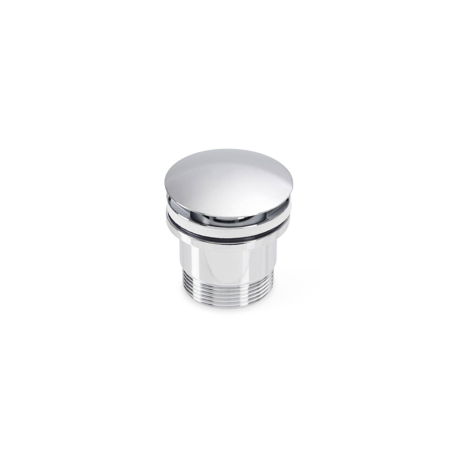 Brasshards Universal Pop Up Dome Basin Waste 40mm Chrome Brass with Overflow
