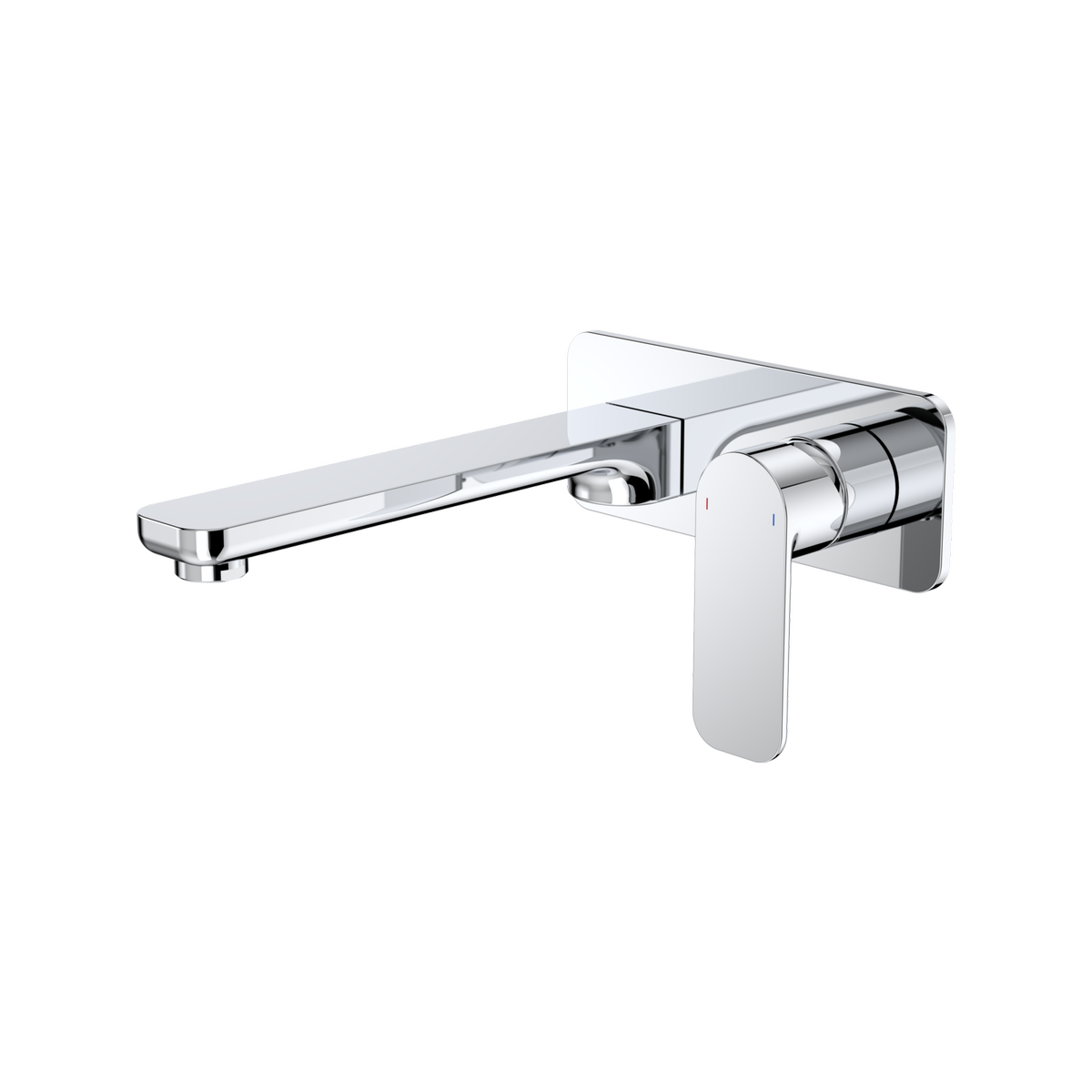 Caroma Luna Wall Basin/Bath Mixer Chrome Lead Free Brass WELS 6 Star 4.5L/min