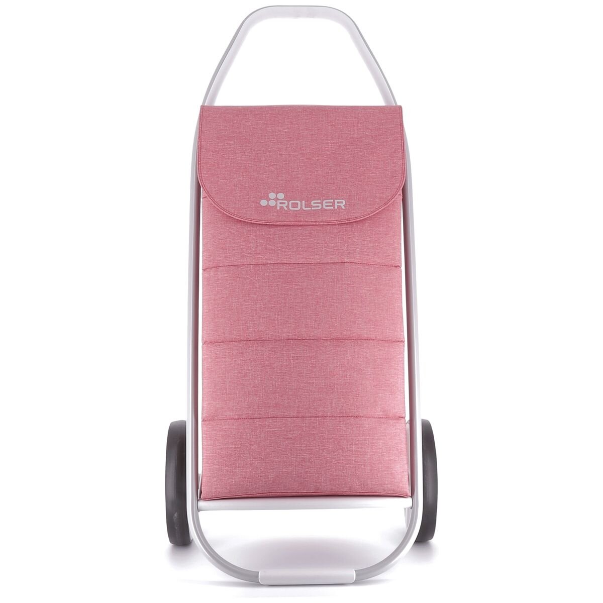 Rolser Com 2-Wheel Folding Trolley - 53L Capacity, 25kg Recommended Load, Coral - R-COH011-1051