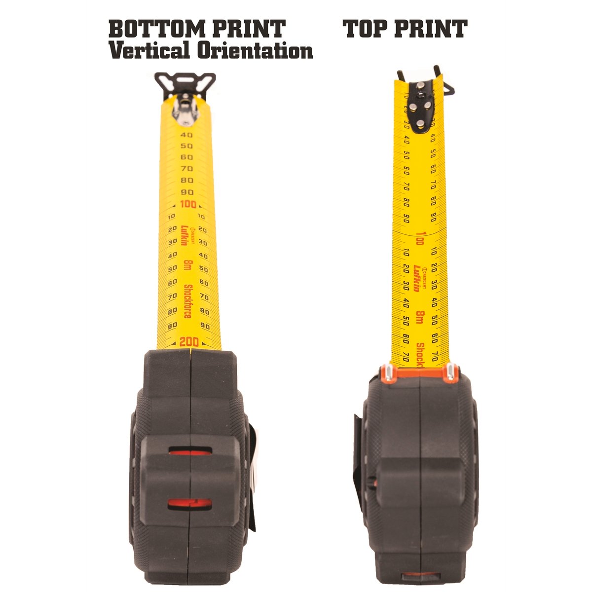 Crescent Lufkin Shockforce 8m x 30mm Lockable Steel Tape Measure