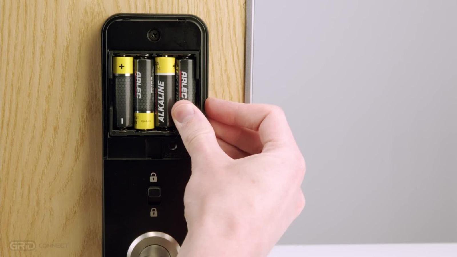 Orion Grid Connect Smart Wi-Fi Entrance Lock Aluminium (DL031HA)