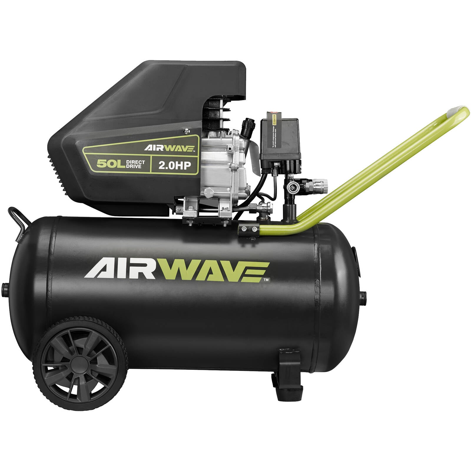 Ryobi Airwave 50L 1500W 240V Air Compressor 115 PSI Portable RA-C2550-G