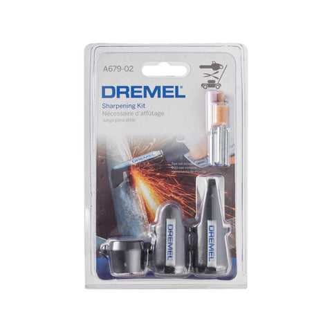 Dremel Sharpening Attachment Kit - 3 Attachments - 108mm x 165mm x 58mm - Black & Silver - SuperSaverAU - view 1