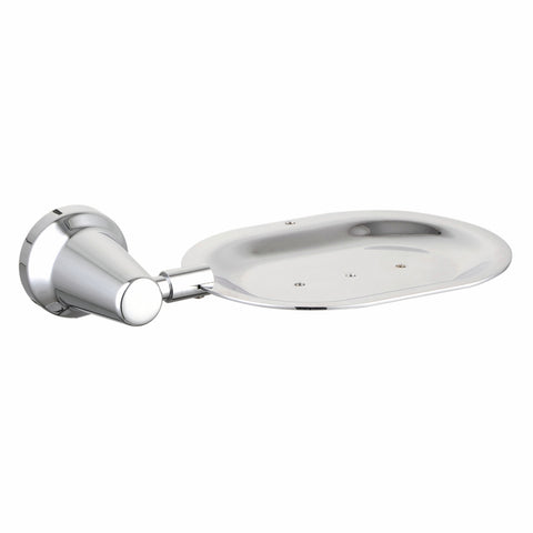 Mondella Cadenza Chrome Soap Holder - Metal, Wall Mount