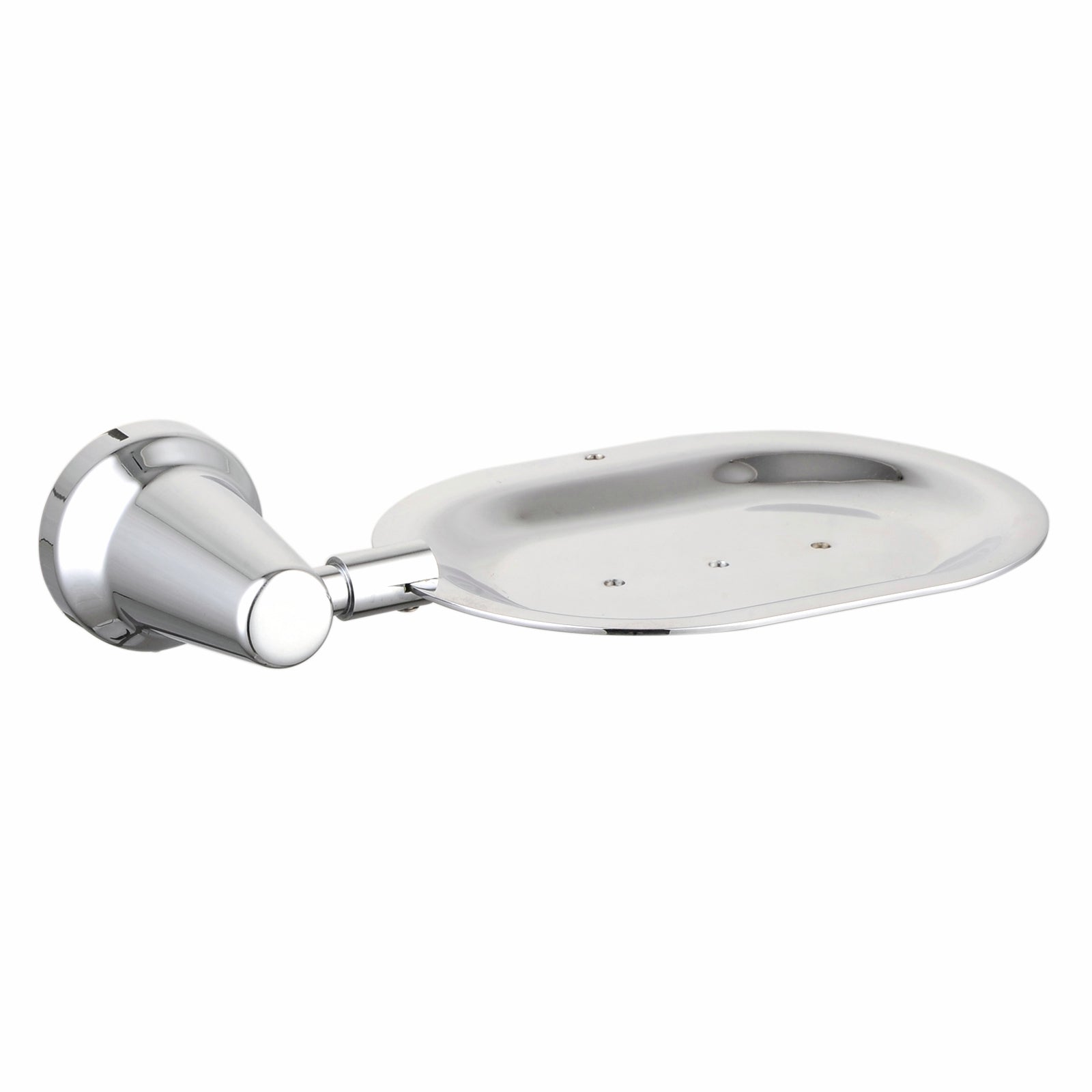 Mondella Cadenza Chrome Soap Holder - Metal, Wall Mount