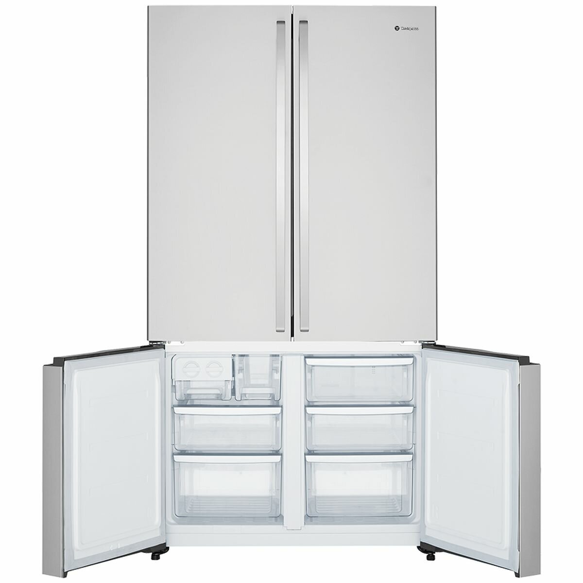 Westinghouse 541L French Door Fridge - Stainless Steel - SpillSafe Glass Shelves - WQE6000SB