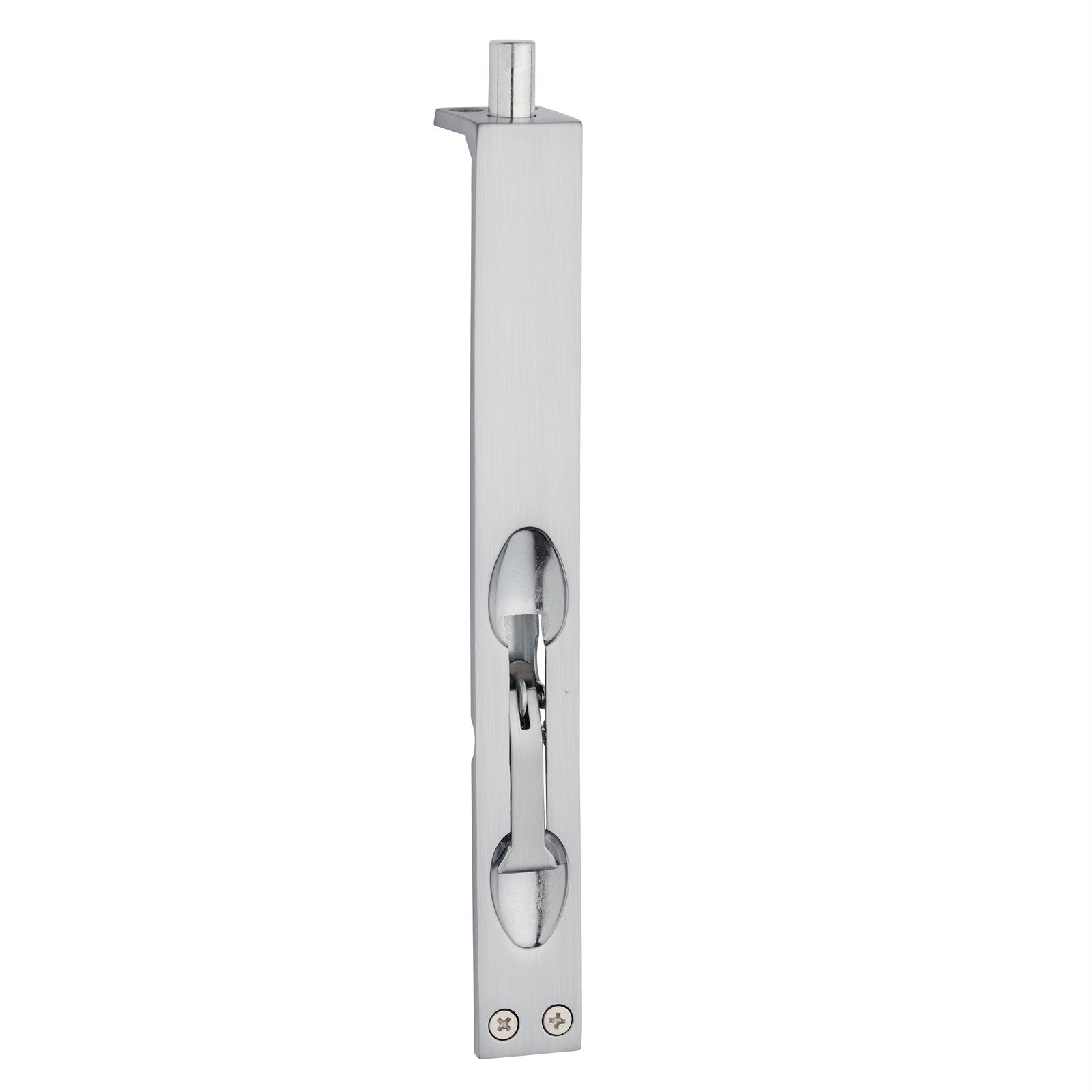 Delf Trade 200mm Satin Chrome Zinc Alloy Flush Bolt