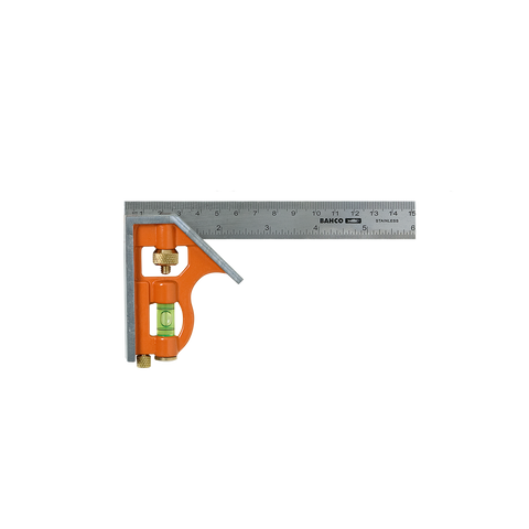 Bahco Sliding Combination Square with Metal Scriber 150mm