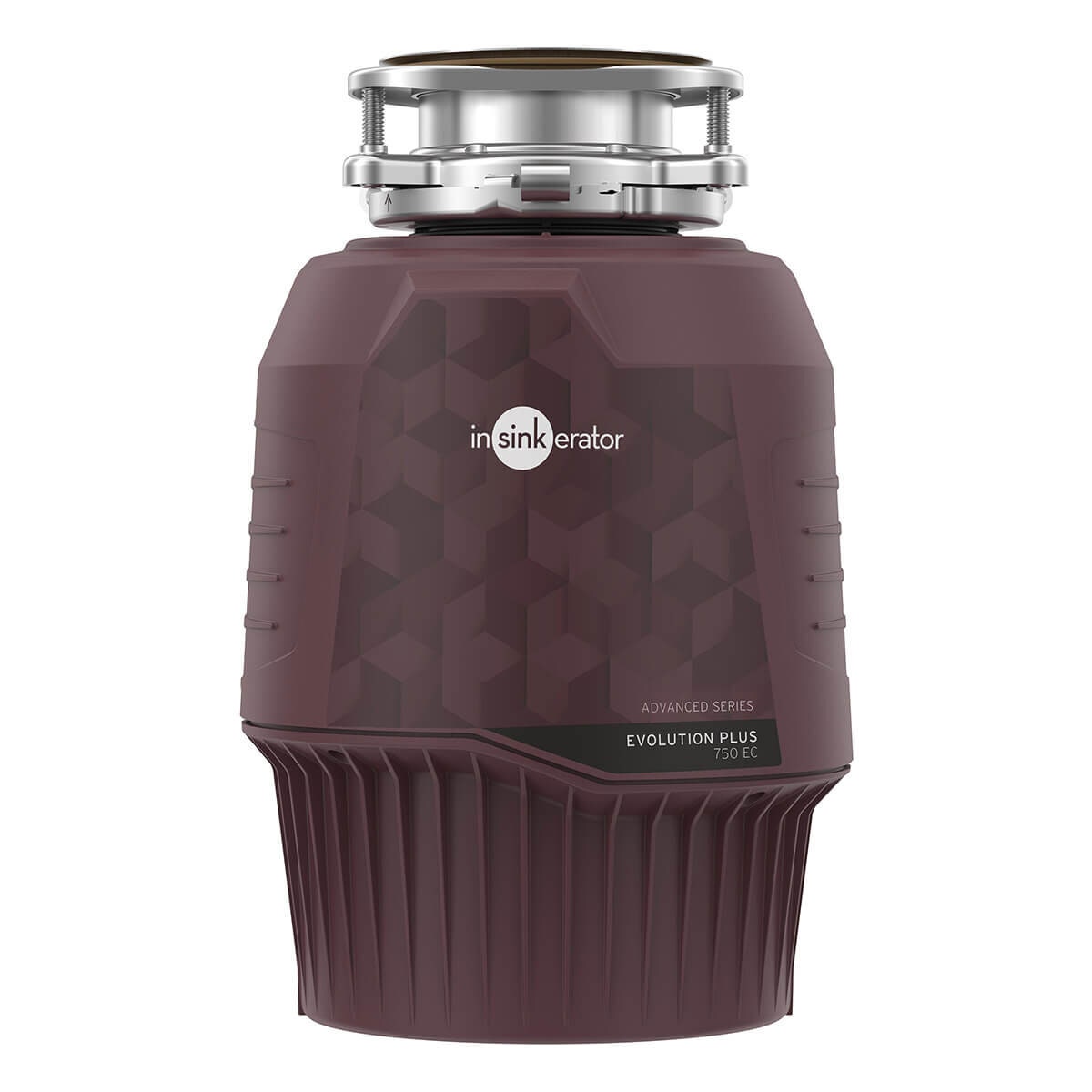 InSinkErator Evolution Plus E750EC Food Waste Disposer - 0.75hp - 3-Stage MultiGrind - Red - 80375K-ISE