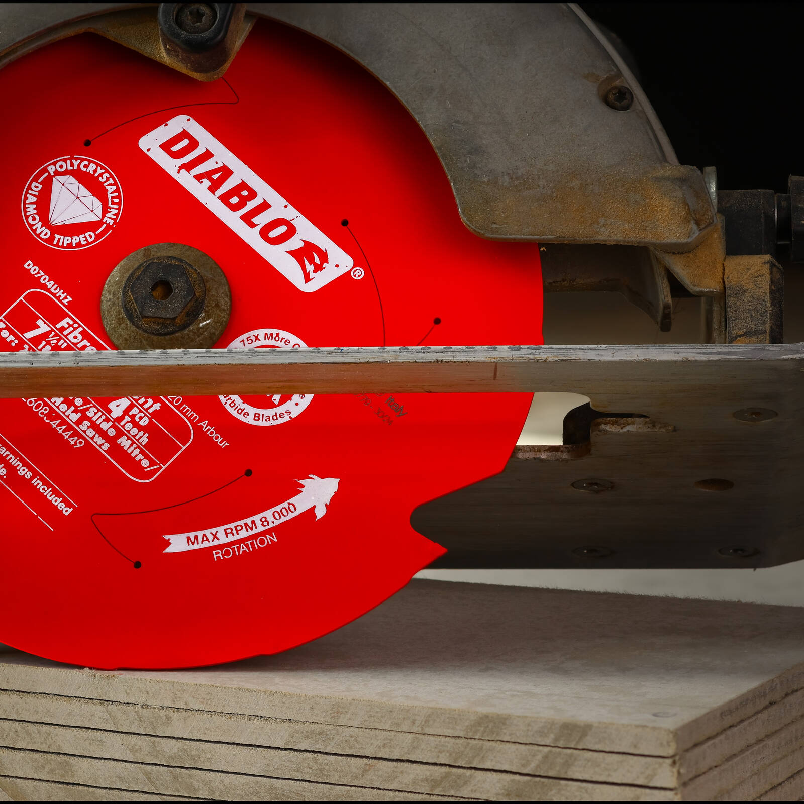 Diablo 184mm 4T PCD Fibre Cement Circular Saw Blade
