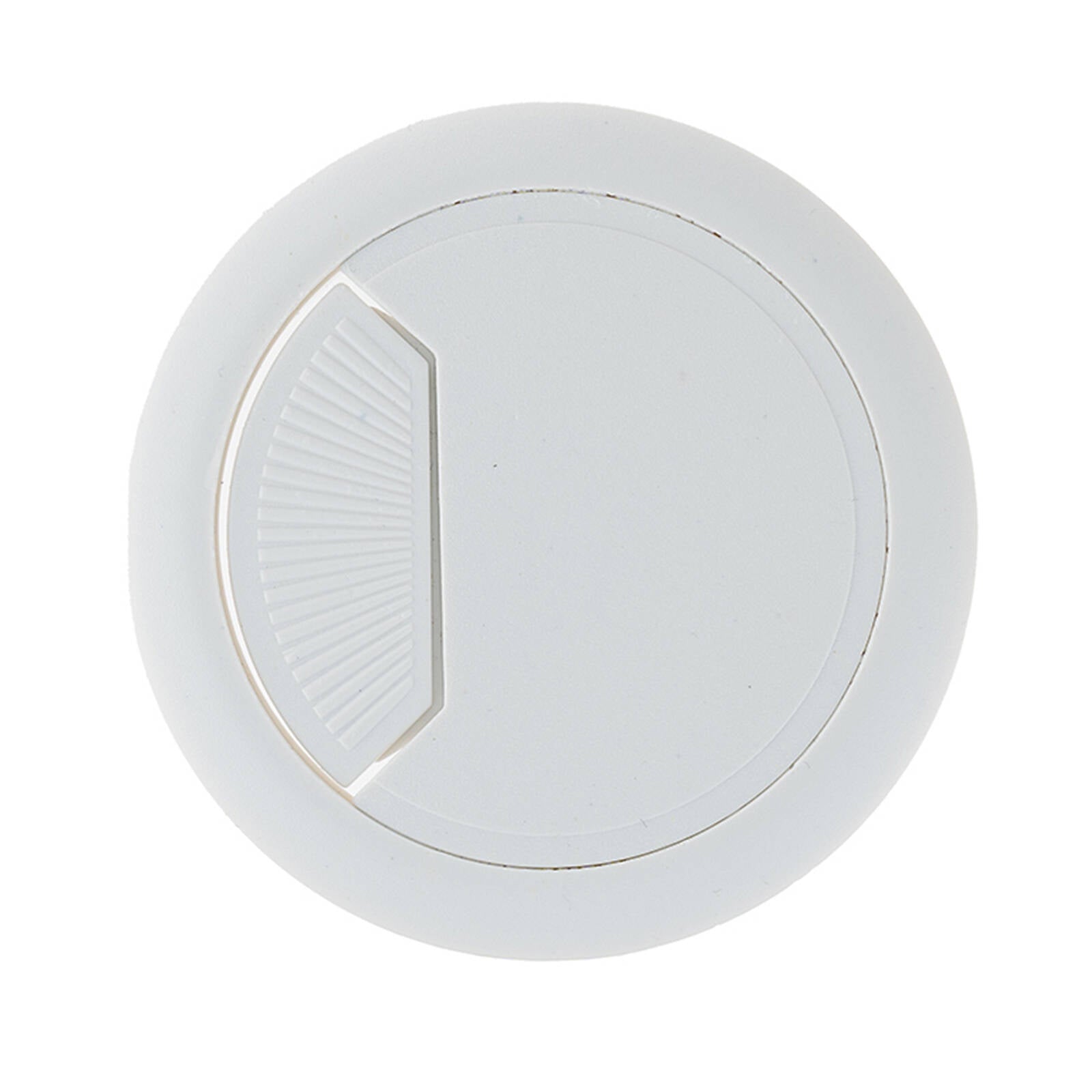 Taskmaster 60mm White Plastic Cable Duct - 6 Pack