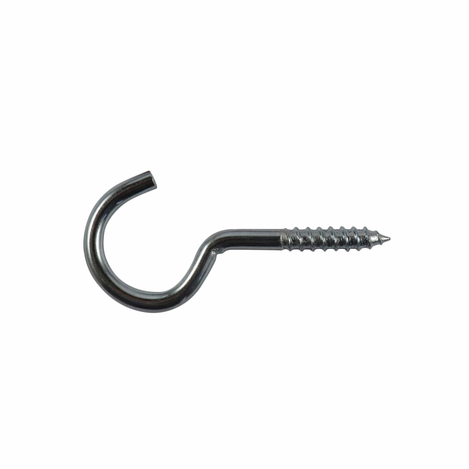 Everhang 70 x 4.8mm Zinc Plated Steel Screw Hook 15 Pack