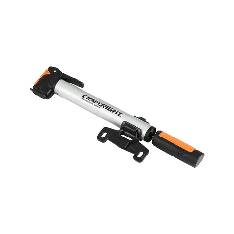 Craftright Mini Hand Pump 418mm Presta and Schrader 80psi