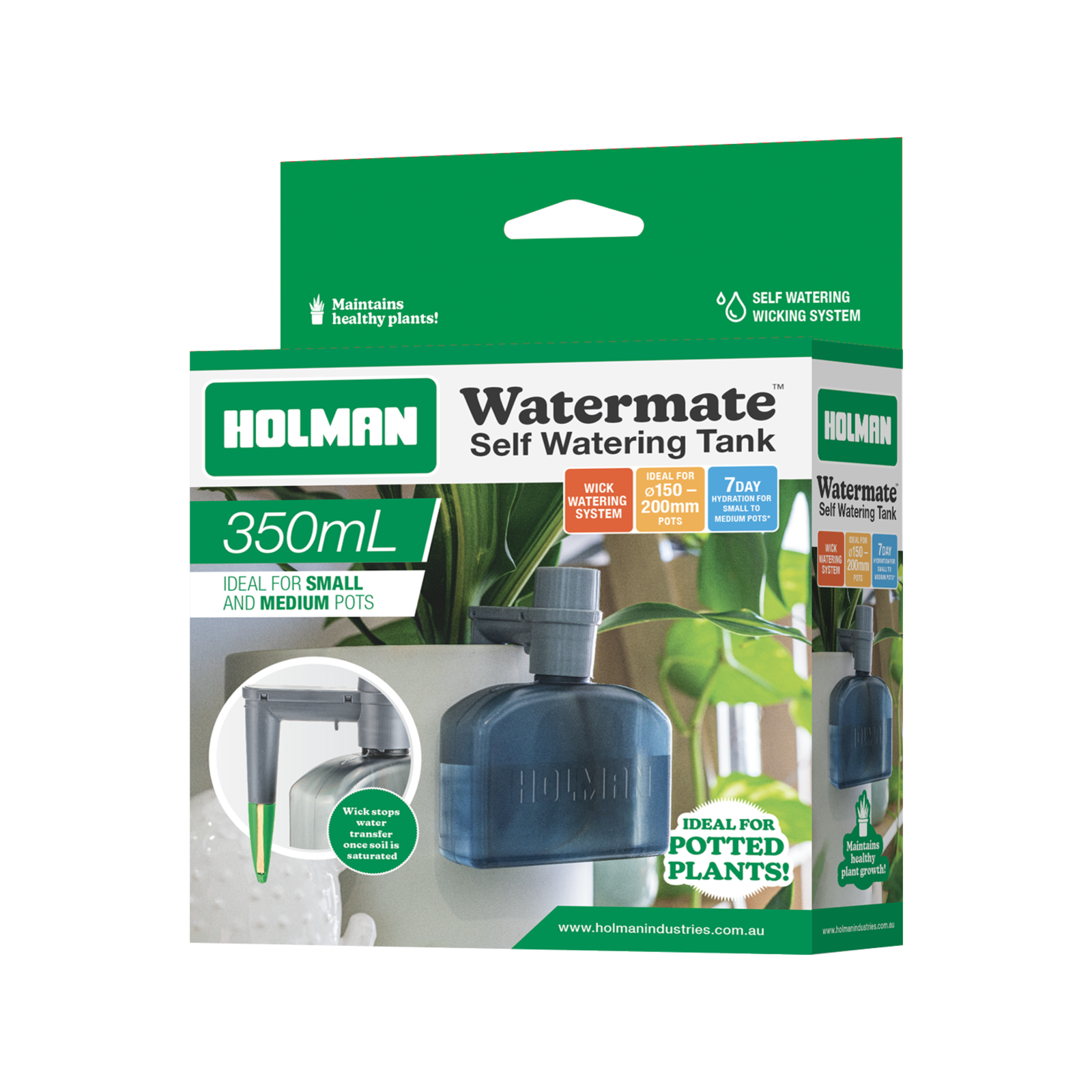 Holman Watermate 350ml Self Watering Tank - Plastic