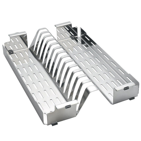 Artinox Radius Plate and Cutlery Drying Rack - Silver Stainless Steel, 1 Year Warranty - PPPP2842