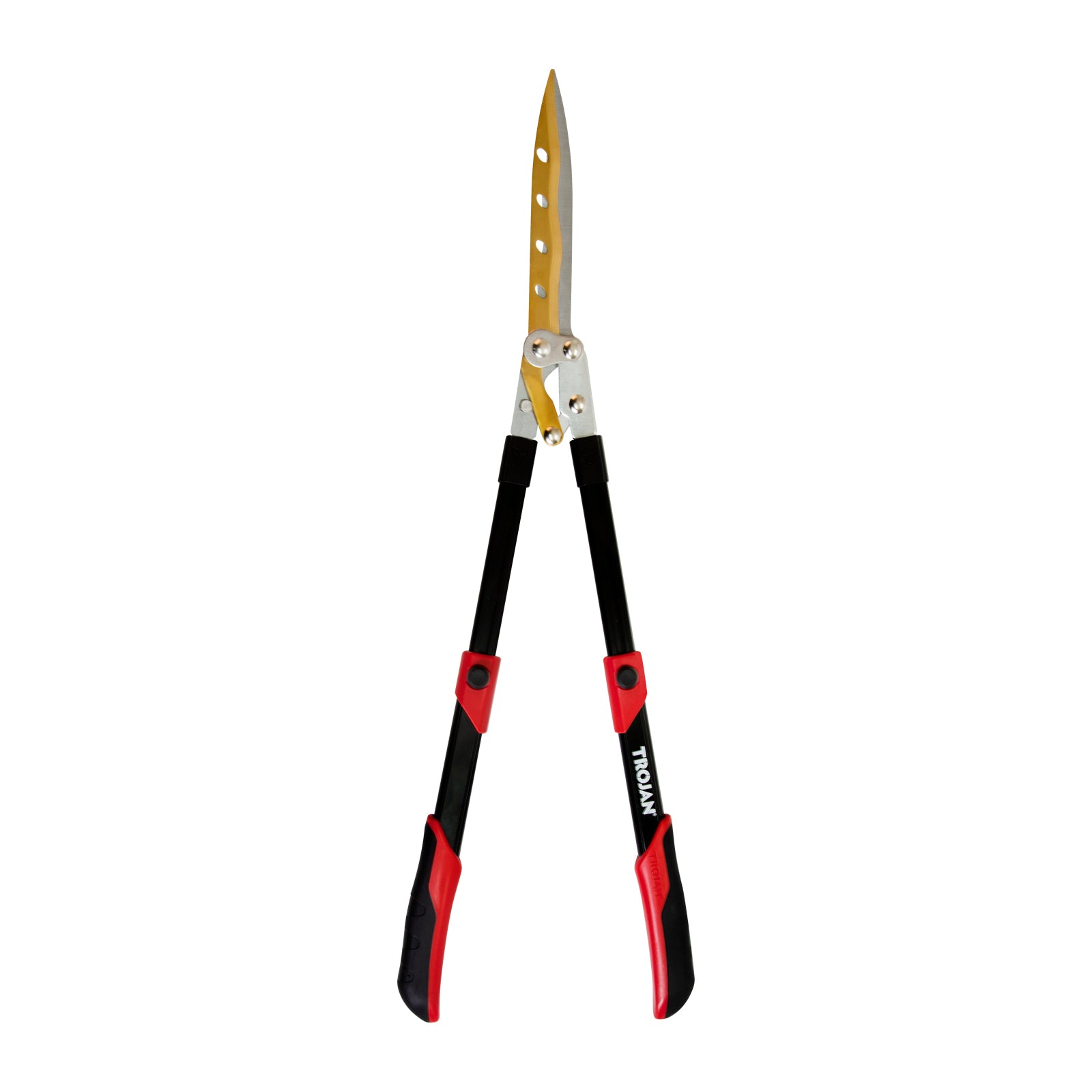 Trojan Compound Telescopic Wavy Hedge Shears 700mm