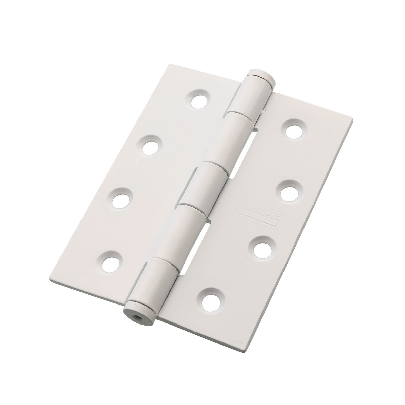 Lane 100 x 75 x 2.5mm Matte White Loose Pin Butt Hinge, Internal Doors, 2 Pack