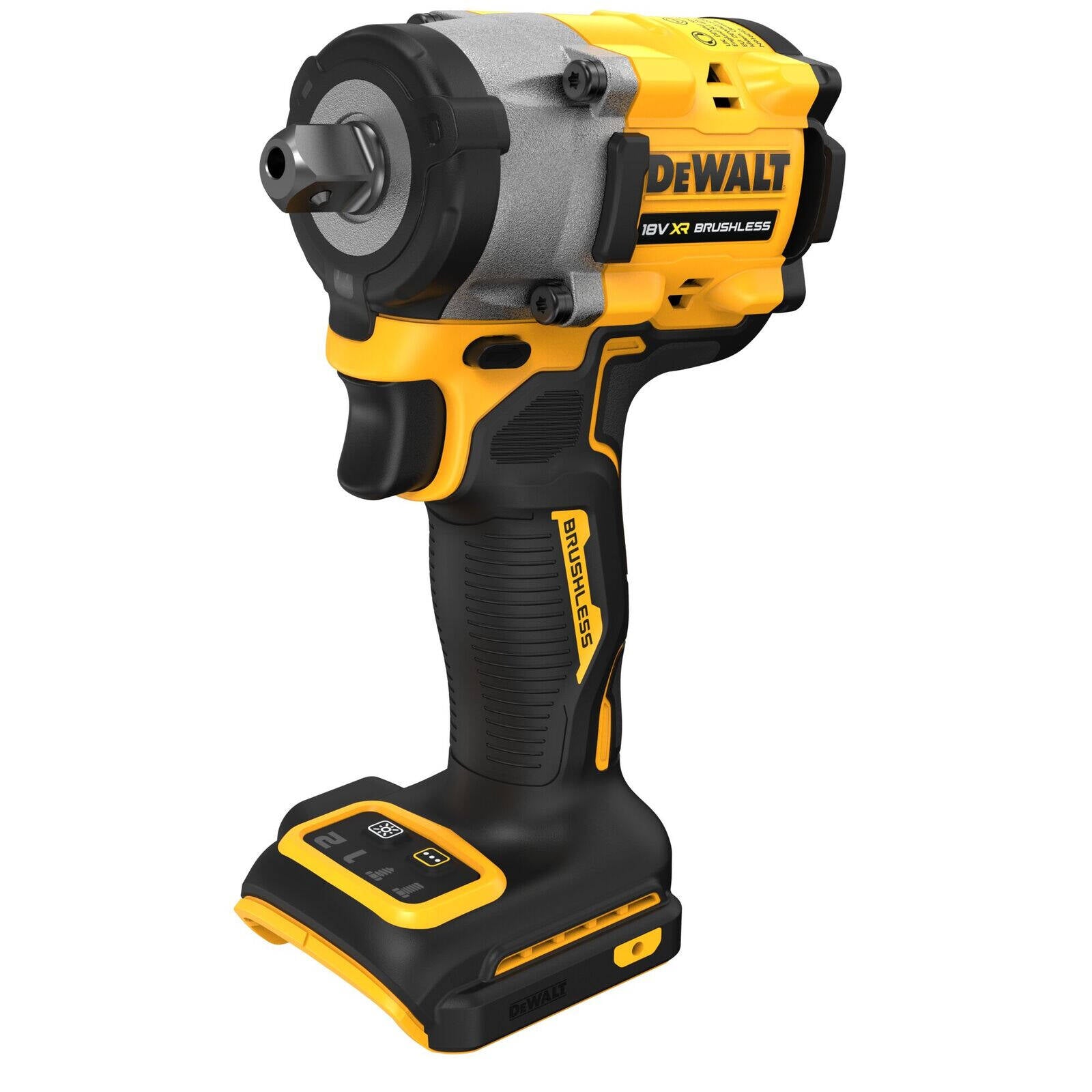 DeWALT 18V 5.0Ah XR Li-ion Cordless Brushless 1/2" Pin Detent Impact Wrench Kit DCF922P2T-XE