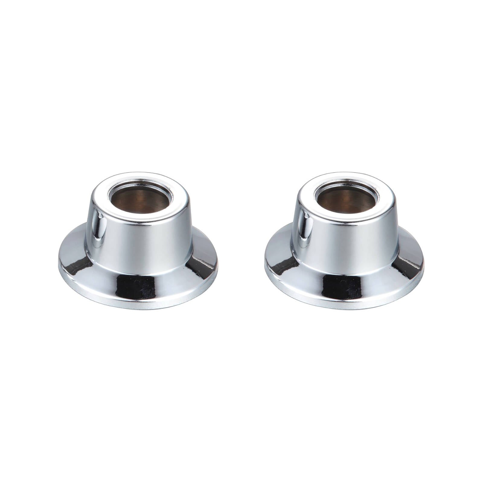 Shaw & Mason Chrome Plastic Basin Flange - 2 Pack