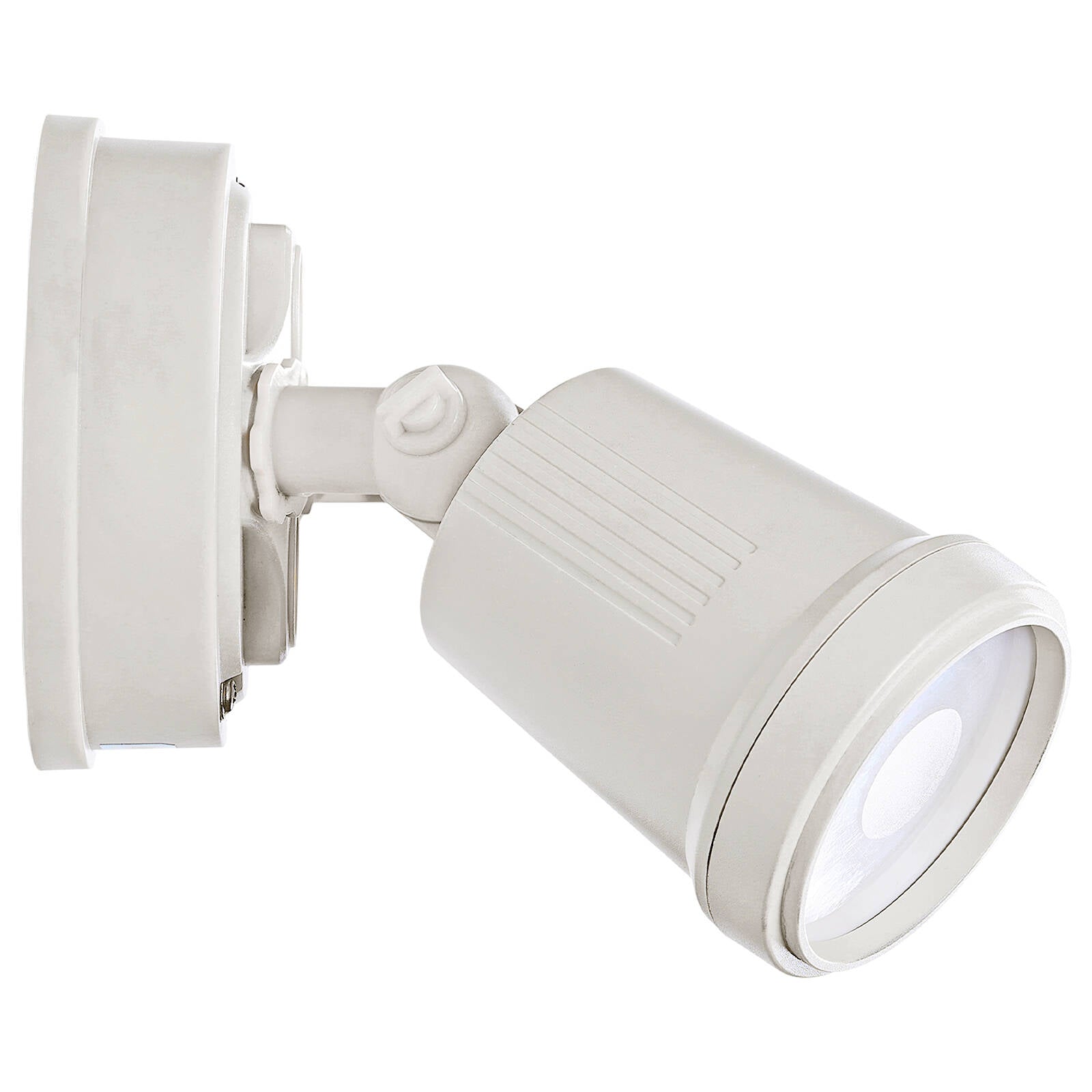 Brilliant Raptor III Twin 20W Outdoor Flood Light Beige, Adjustable Heads, Weather Resistant 22601/09