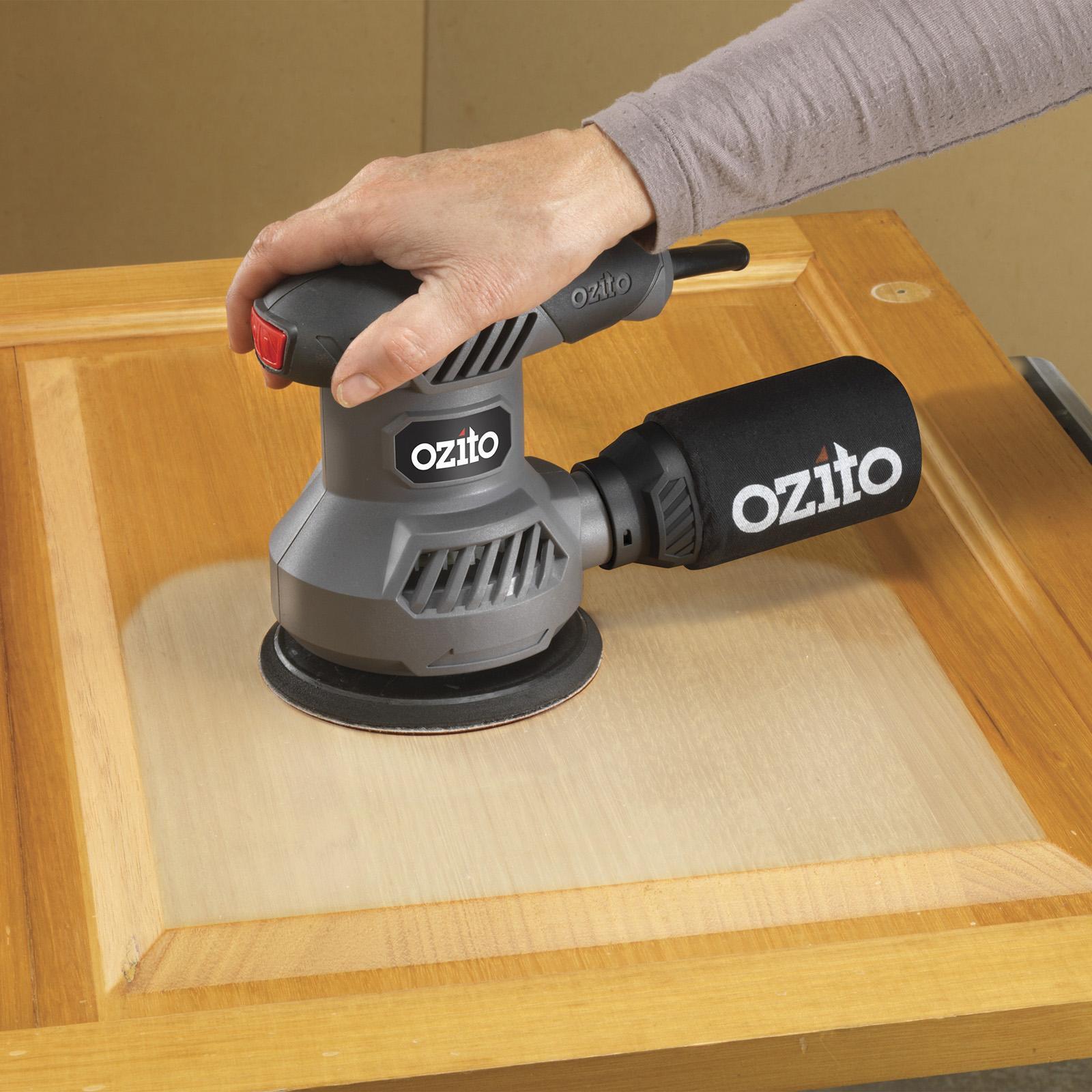 Ozito 230W 125mm Random Orbital Sander ROS-2000 - 12000rpm with Dust Bag