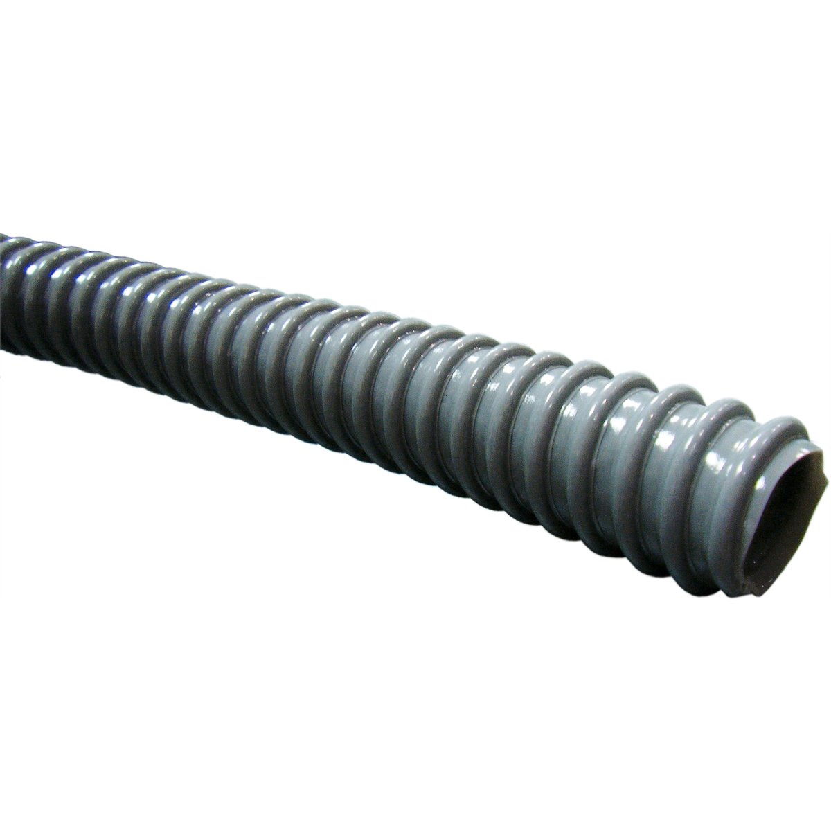 Kinetic 2m x 25mm Grey PVC Flexible Multipurpose Plumbing Hose