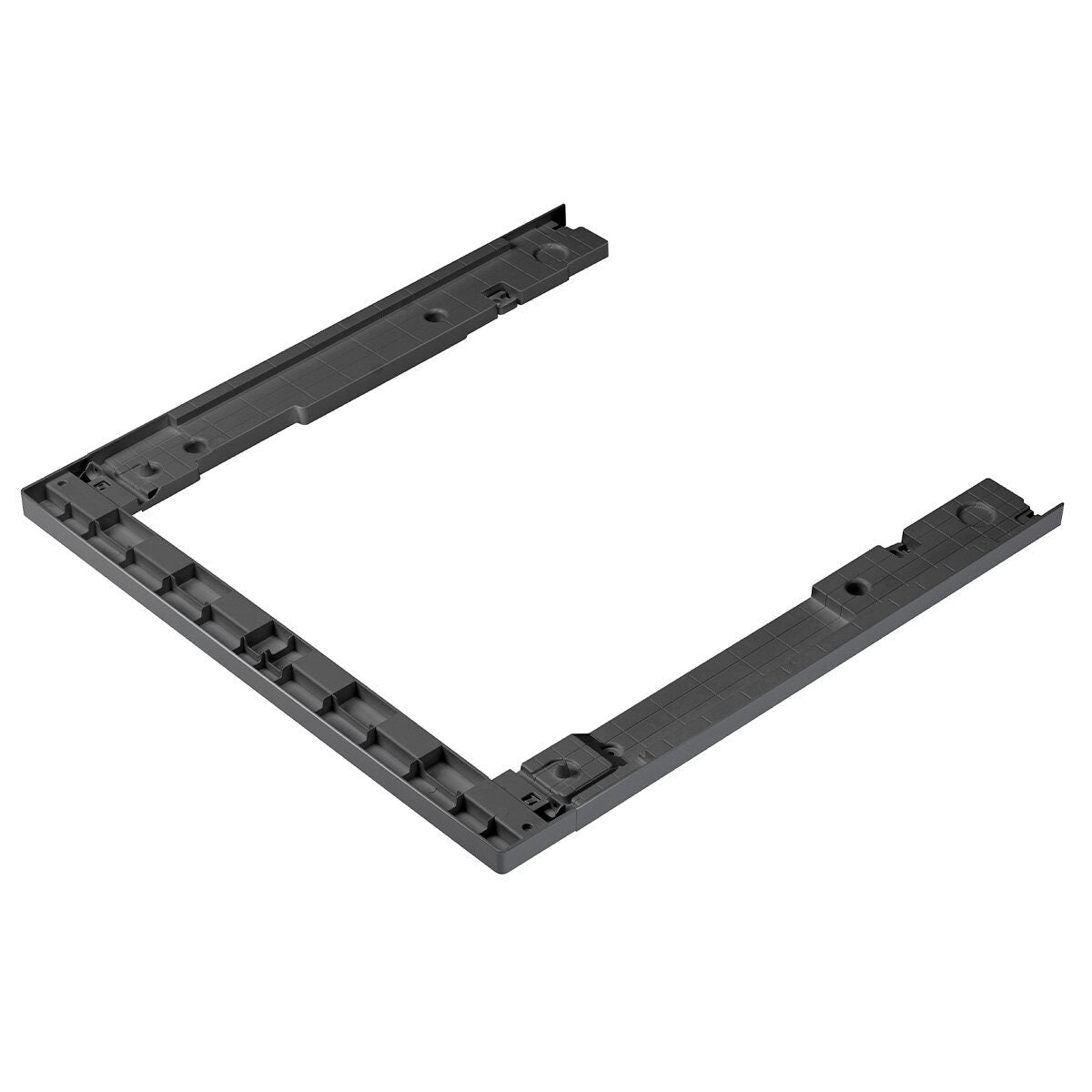 Haier stacking kit for HDHP10PXB1 dryer on HWF12PXB1 washer - Black finish - ASKDPXB1