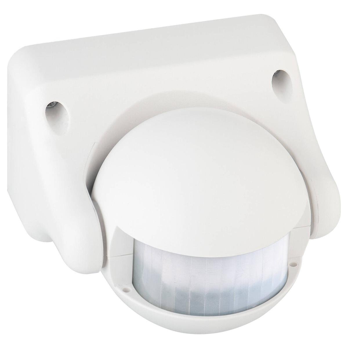Arlec Andreas Compact Movement Activated Sensor Security Light MAL344, PIR, White