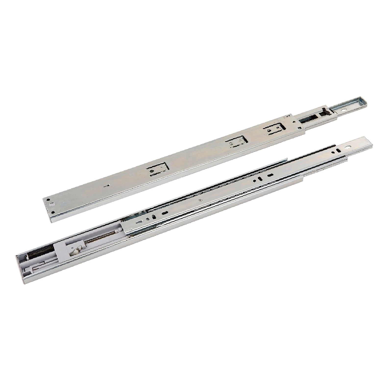 Goliath Soft Close Drawer Slide Pair 350mm Zinc Plated Steel, 45kg Load, 2 Pack