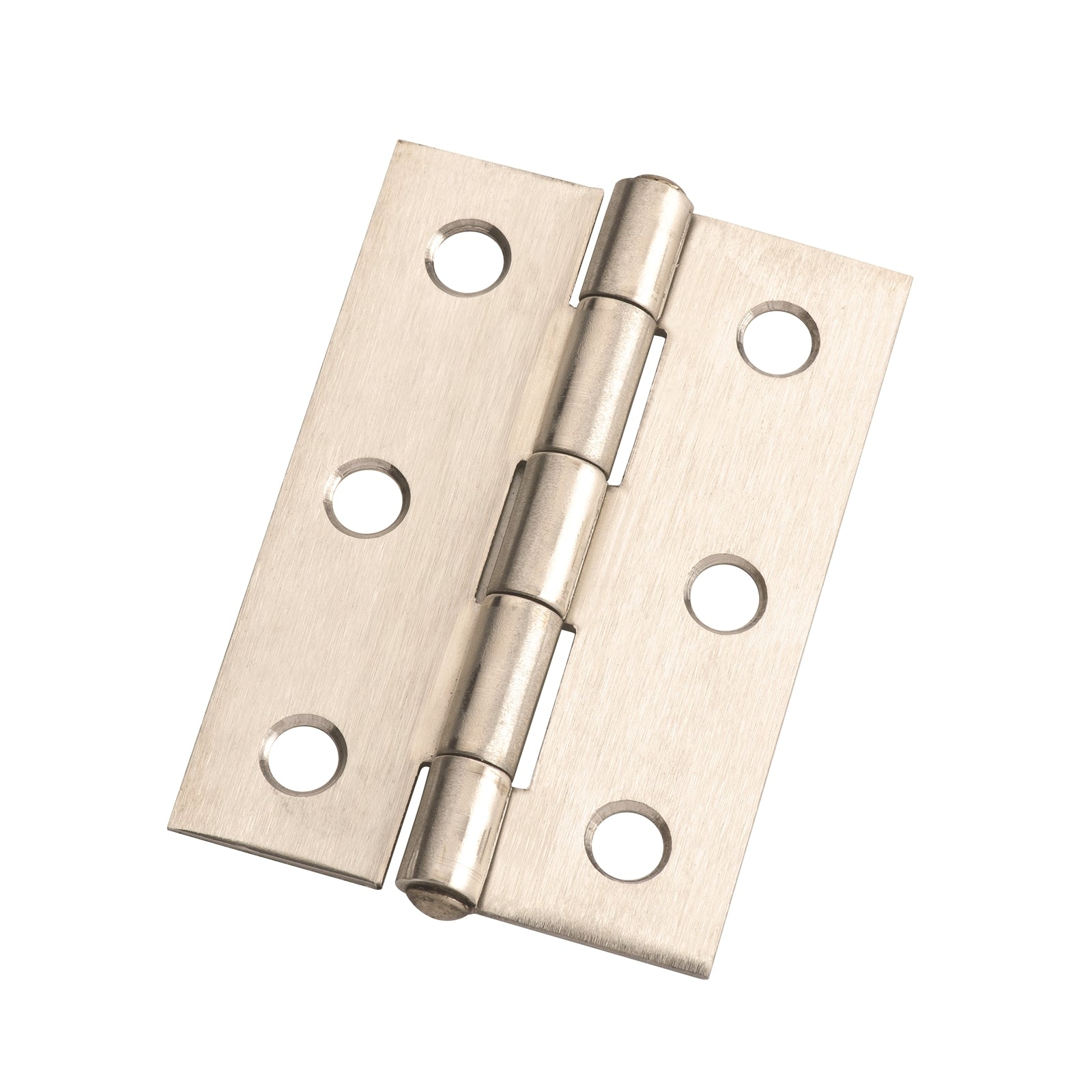 Lane 70 x 50 x 1.6mm Satin Stainless Steel Loose Pin Butt Hinge, Indoor & Outdoor