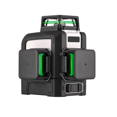 Lasertec 3DG Self-Levelling Multi-Line Laser Level 3 Green Beams 2mm Accuracy