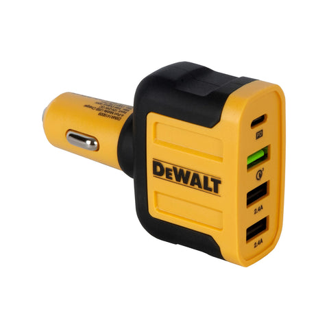 DeWALT 62W 4 Port Mobile USB PD Car Charger 1419009DWE