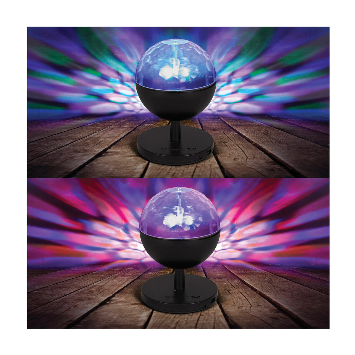 Lytworx Multicolour Party Light Ball 70742 - Bluetooth Speaker, Remote, USB Rechargeable