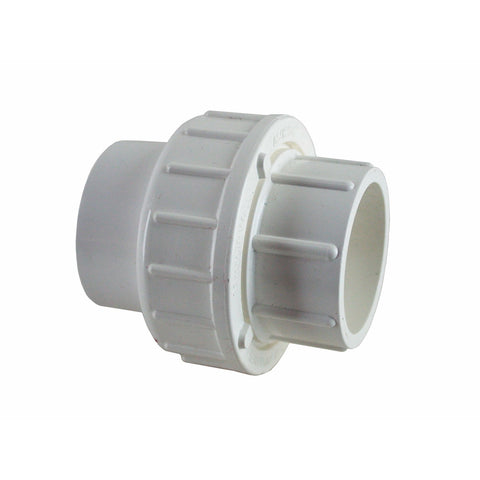 Holman 25mm White PVC Barrel Union Solvent Weld