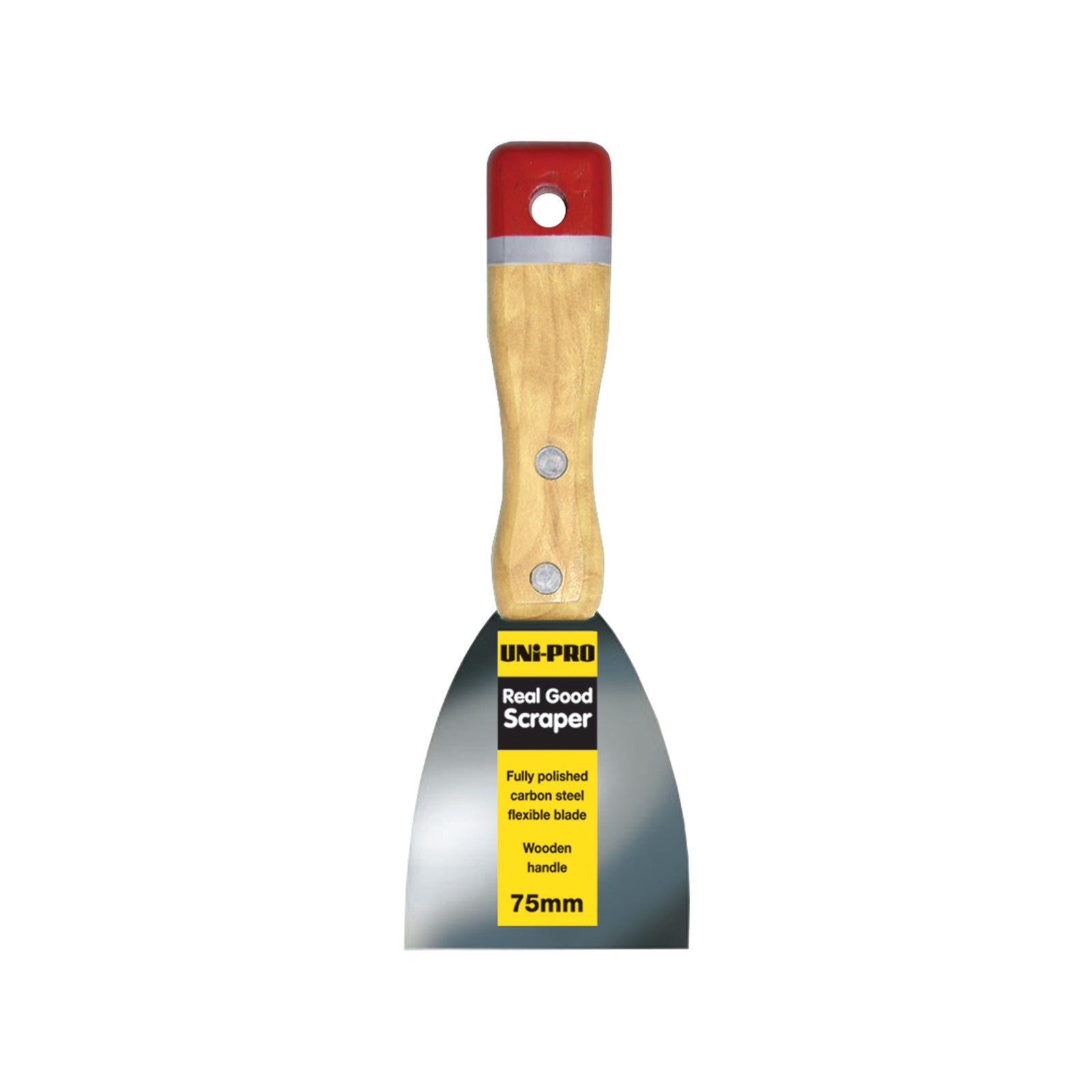 Uni-Pro 75mm Real Good Steel Paint Scraper Waterproof Filling and Scraping Blade