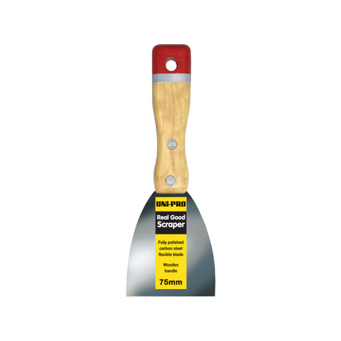 Uni-Pro 75mm Real Good Steel Paint Scraper Waterproof Filling and Scraping Blade