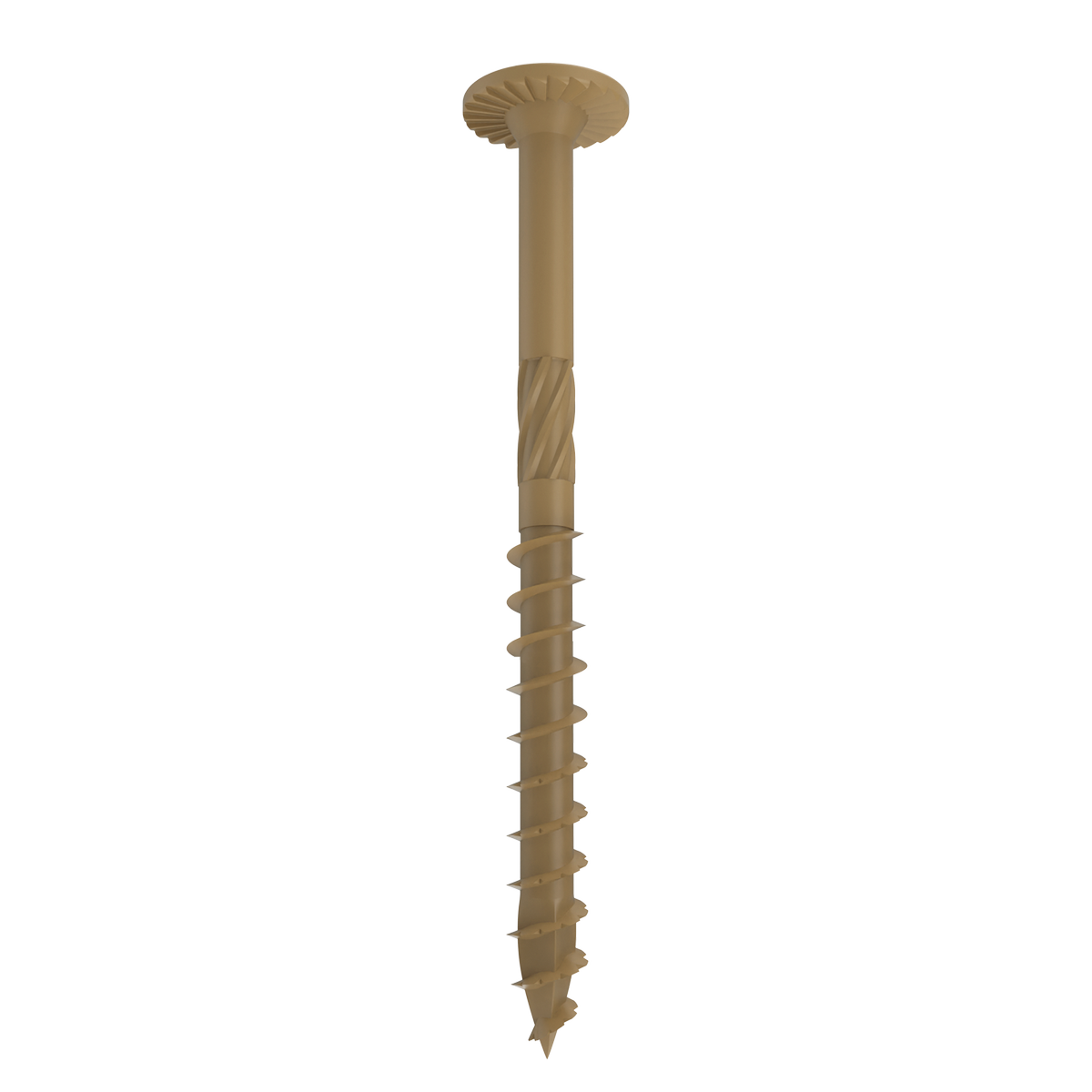 Bremick XTP Construction Screw 18g x 100mm - Technoguard Tan - 100 Pack - T40 Drive - Corrosion Resistant - SuperSaverAU - view 3