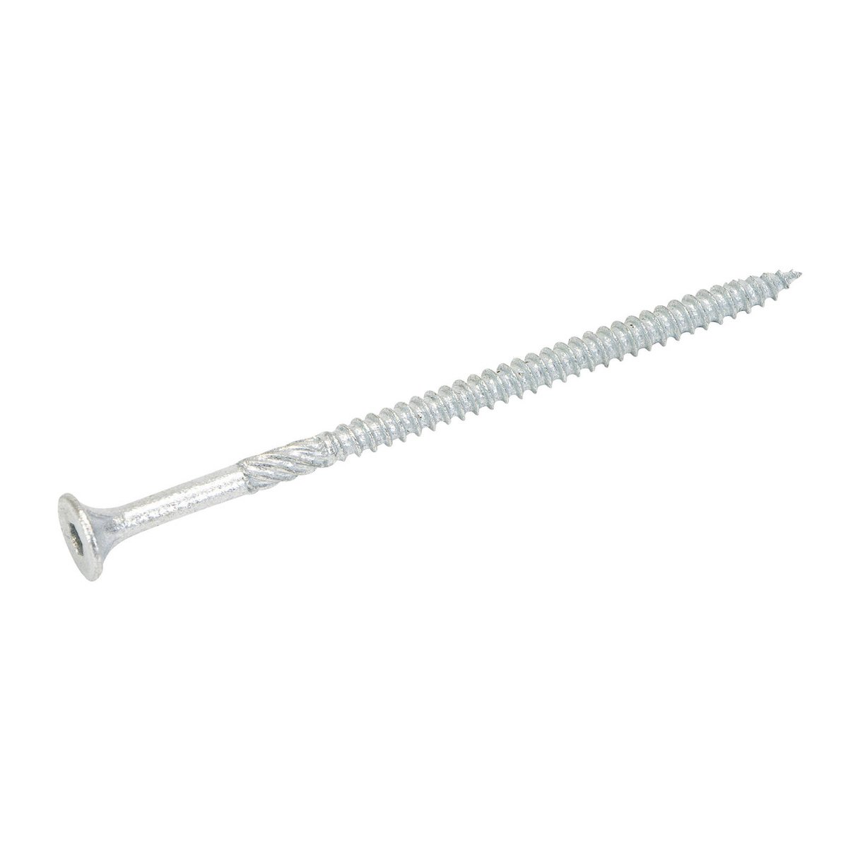 Titan 14g x 125mm Class 3 Galvanised Bugle Batten Screw, Type 17 - 100 Pack