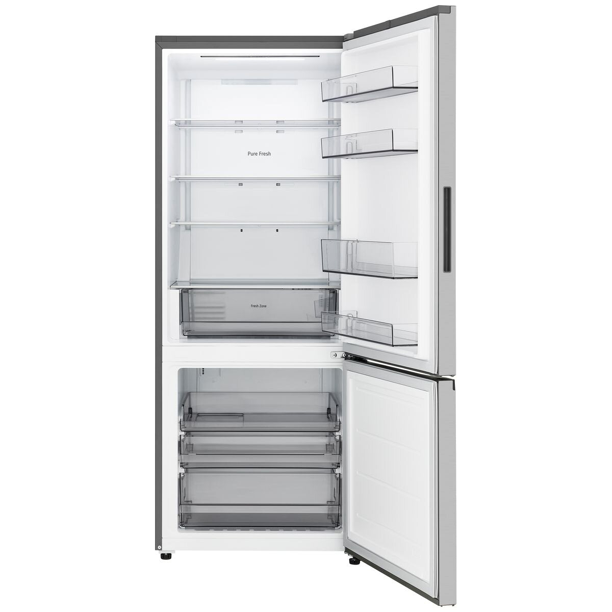 LG 436L Bottom Mount Frost Free Fridge - Stainless Steel Fascia, WiFi, 5.5 Star Energy Rating - GB-B400PS