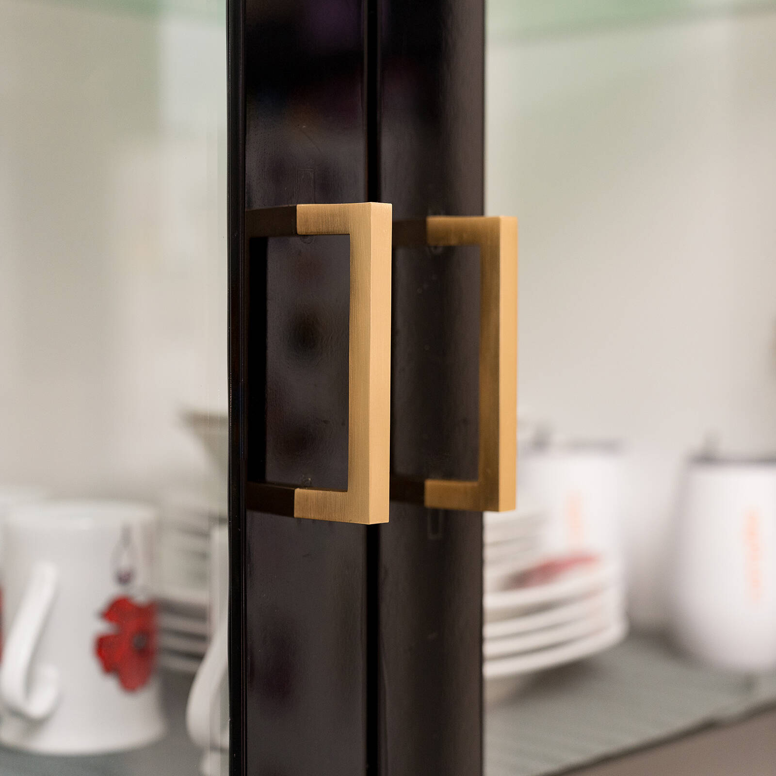Taskmaster 96mm Brushed Brass Square Cabinet Handle 10 Pack
