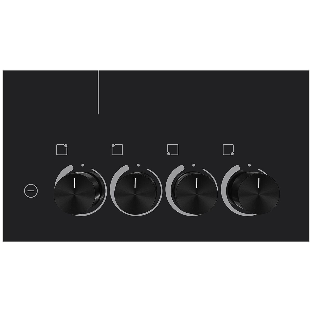 Seiki 60cm ceramic cooktop - 4 zones, 15 power levels, residual heat indicator, black - SC-6000AUECT